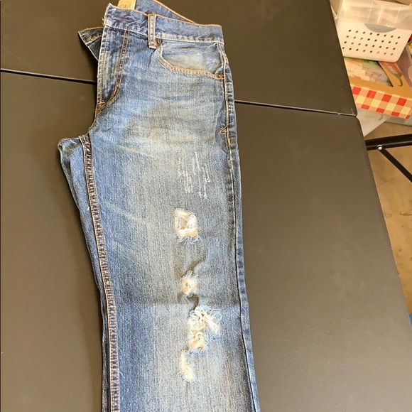 Aeropostale 31/32 blue jeans. Slim bootcut - Picture 6 of 8